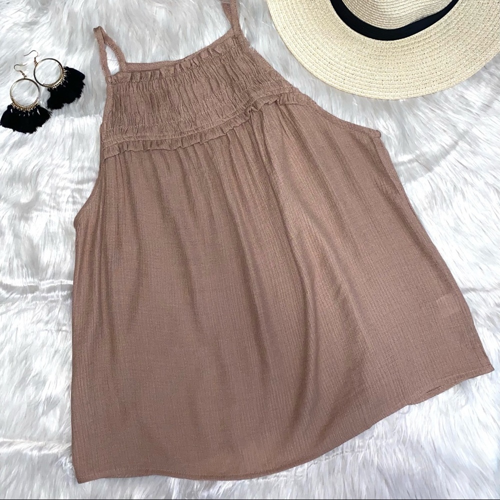Boutique Chestnut smock cami NWT